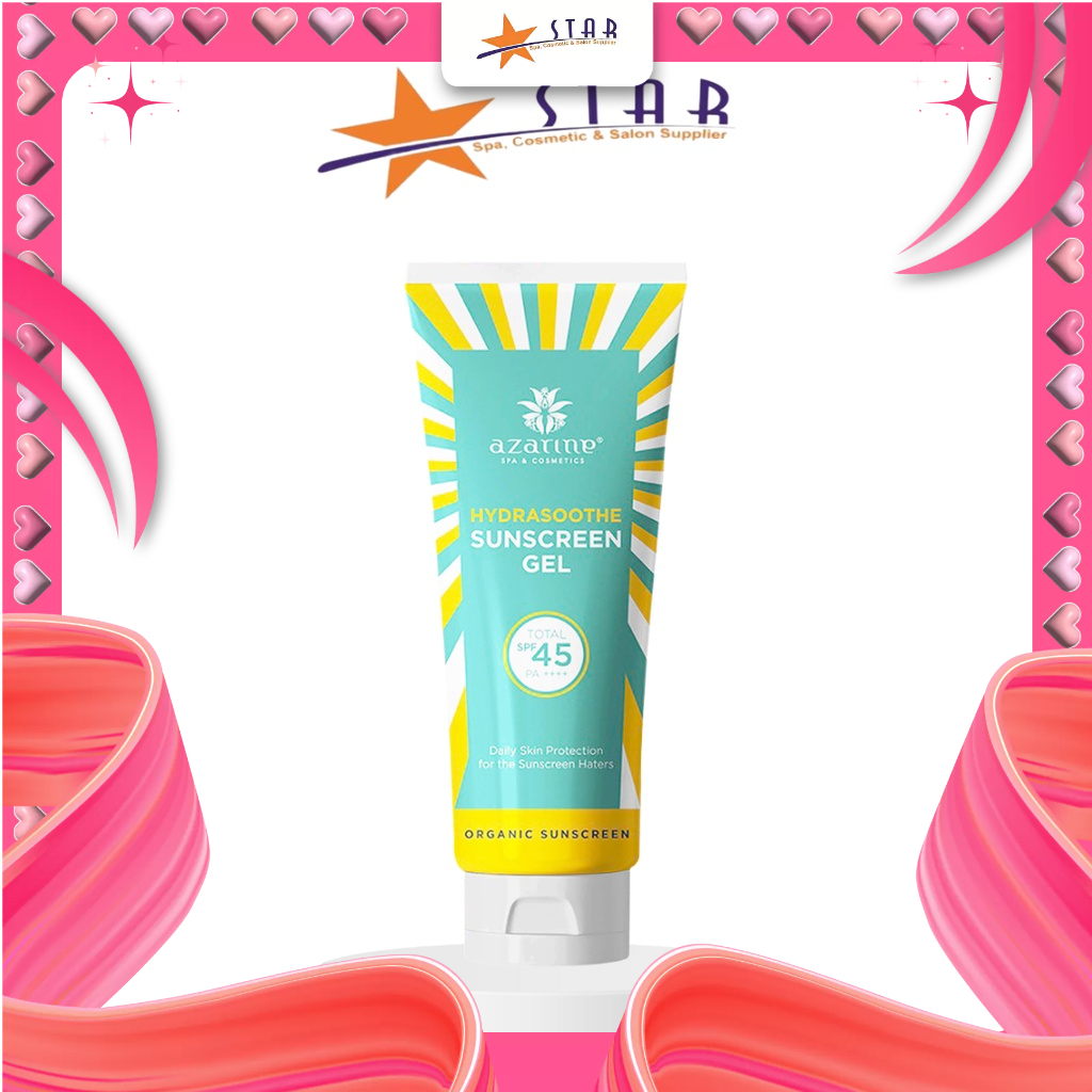 Jual * STAR * Azarine Sunscreen Gel SPF 45 PA++++ 50ml BOX/TANPA BOX ...