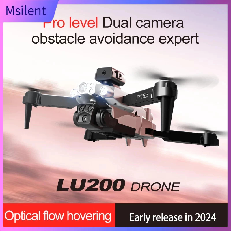 Jual [COD] Smart Drone LU200 Upgrade Dual 4K Camera Shoot Original ...