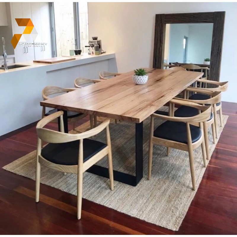 Jual DINING SET MEJA MAKAN MINIMALIS KAYU JATI | Shopee Indonesia