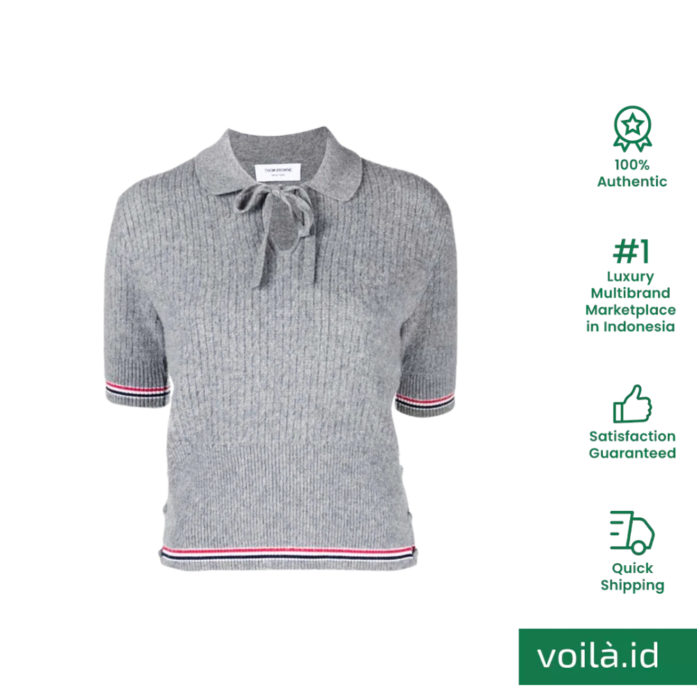 Brushed Tuck Stitch Polo Women