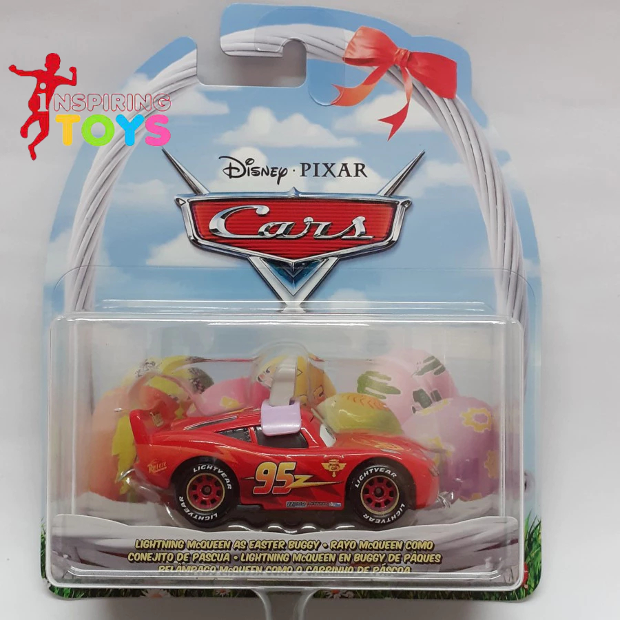 Jual Disney Pixar Cars Lightning McQueen as Easter Buggy | Shopee Indonesia