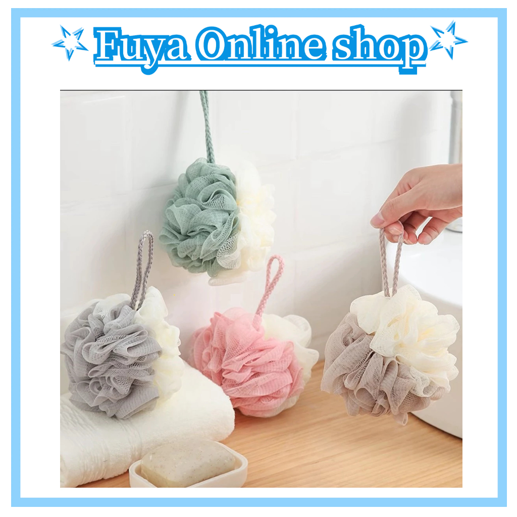 Jual [FUYA] SPONS MANDI BESAR PENGANGKAT DAKI SPONGE BUSA BAGUS BULAT ...