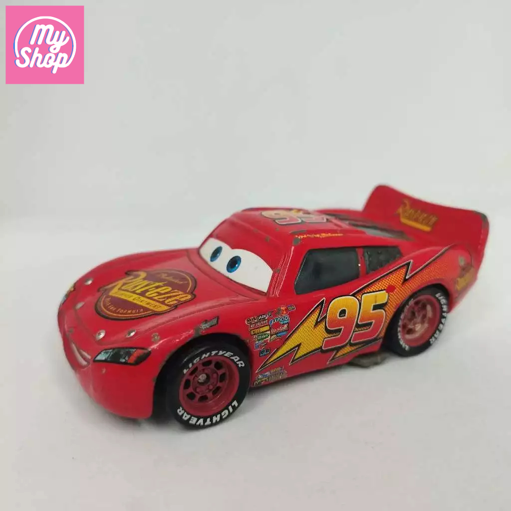 Jual Disney Pixar Cars Lightning McQueen 1/55 | Shopee Indonesia