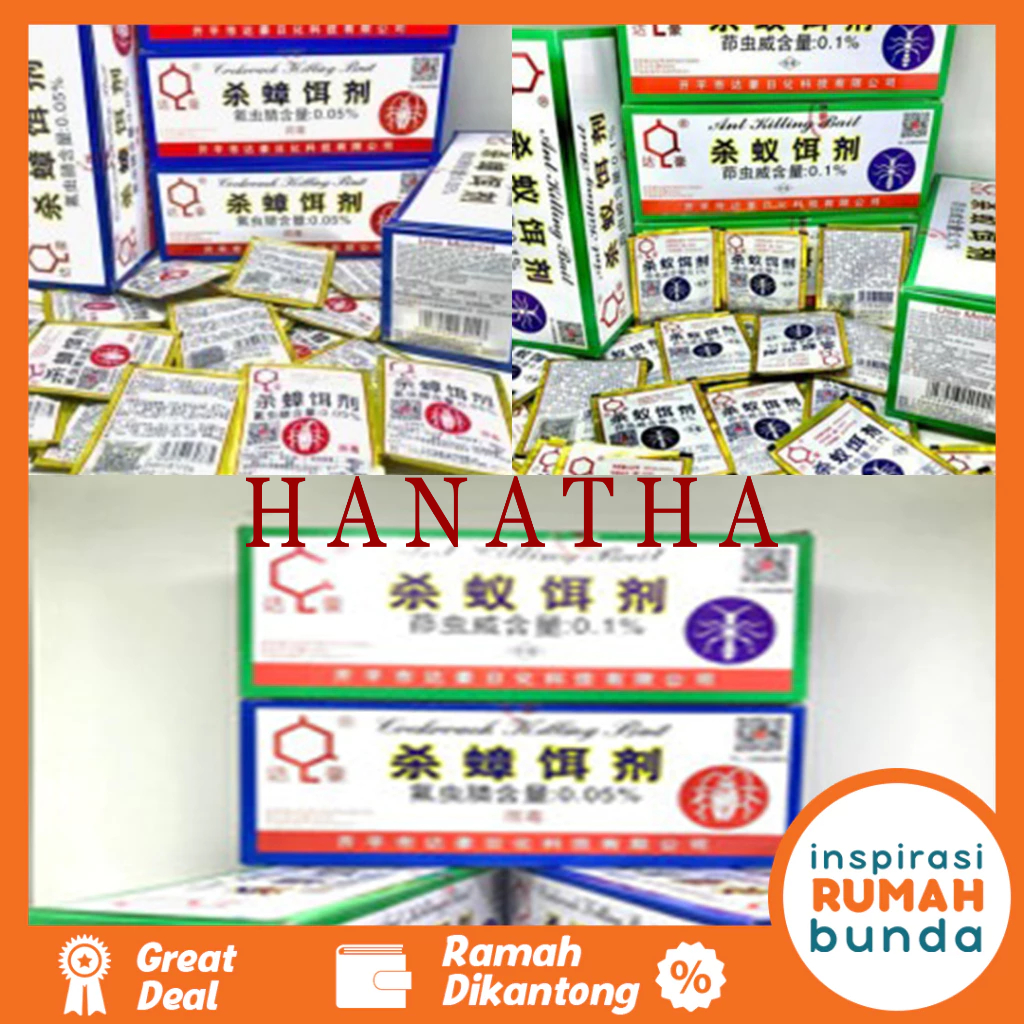 Jual Racun Kecoa Racun Pembunuh Kecoak Racun Semut Miezhangqing Ampuh ...