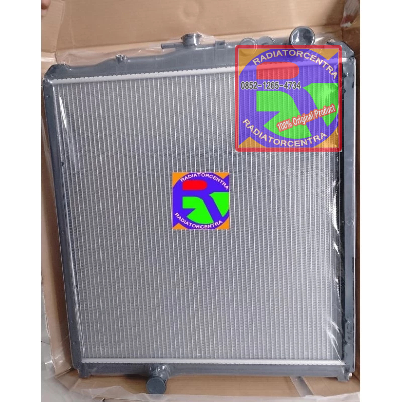 Jual Radiator Mitsubishi Fuso Fighter FN62 tebal Core 48mm MT + Bracket ...