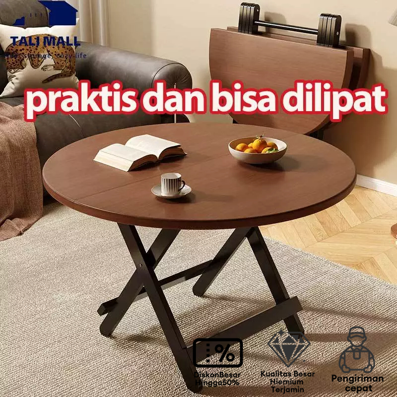 Jual Meja Makan Meja Lipat Portable Meja Bulat Minimalis Meja Bundar ...