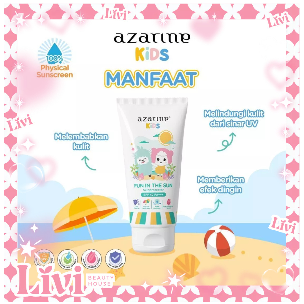 Jual Azarine Physical Sunscreen Terlengkap & Harga Terbaru Juli 2026 ...