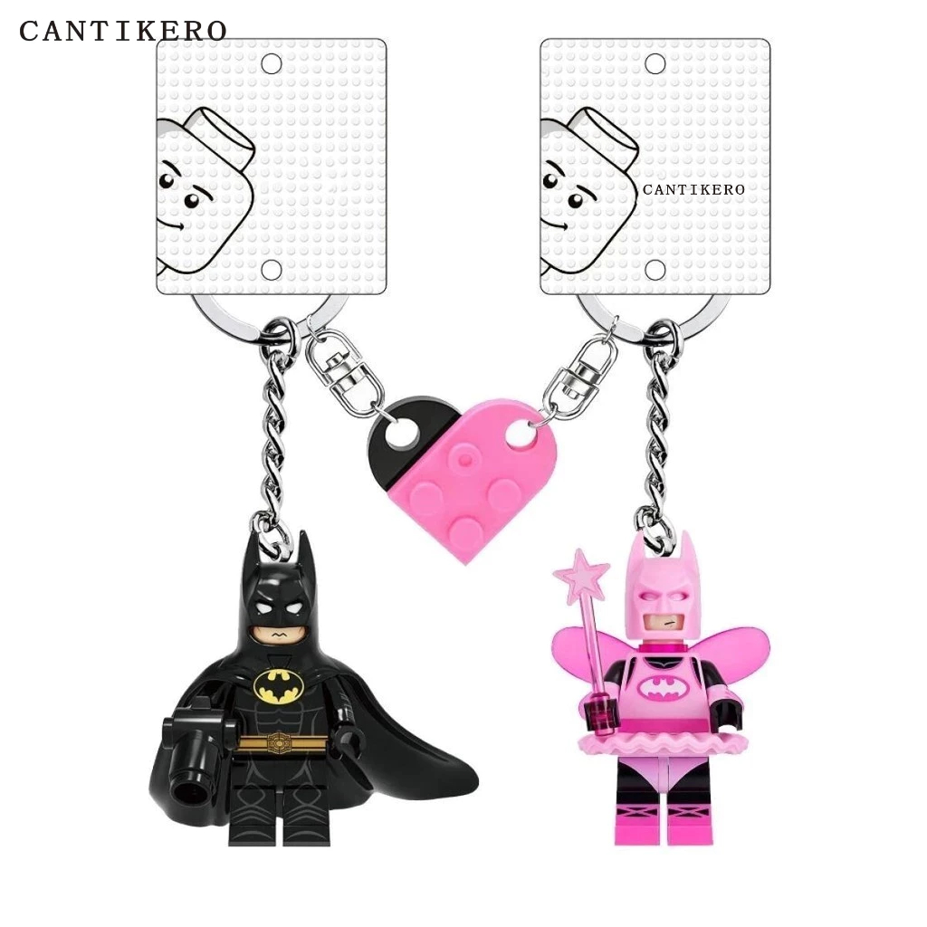 Jual CANTIKERO Minifigure Keychain Series Couple Keychain Minifigure ...