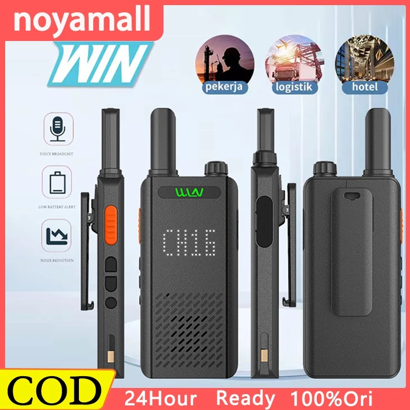 Jual [COD] 2PCS HT WLN Walkie Talkie KD-C170/KD-C160 - HT SLIM Uhf 400 ...