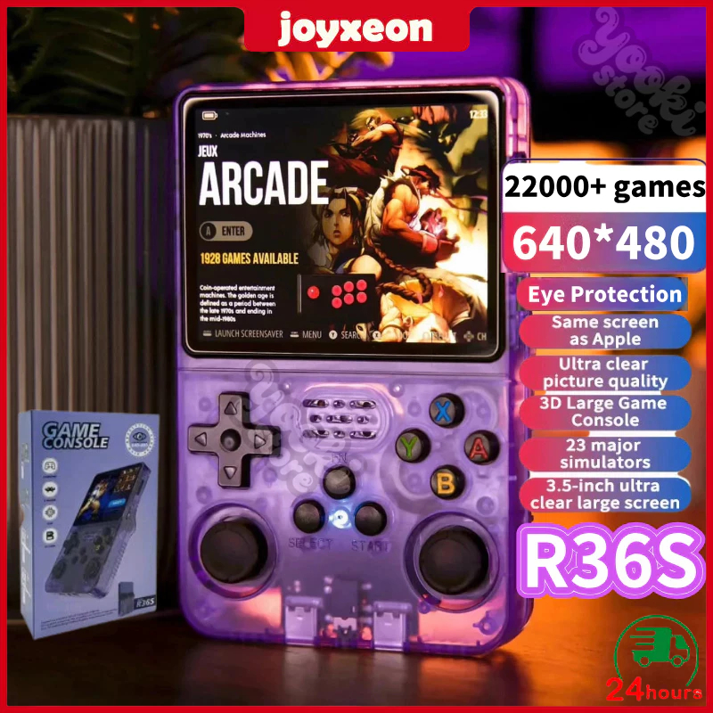 Jual 【R36S】Original ANBERNIC R36S Handheld Game Console Retro Linux ...