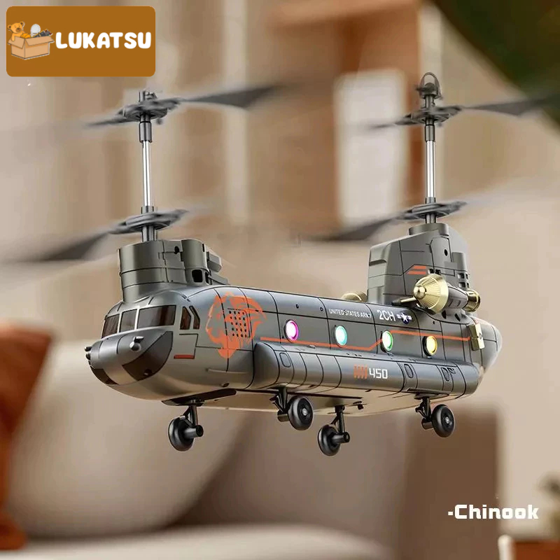Jual Mainan Helikopter Chinook Remote Control dengan Lampu 3.5 Channel ...