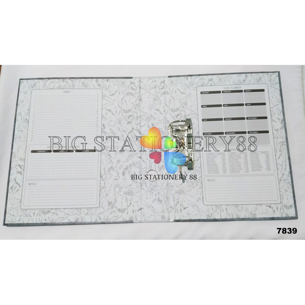Jual ORDNER / MAP KARTON / MAP LETTER FILE FORTE F4 7512 GREY 403 ...