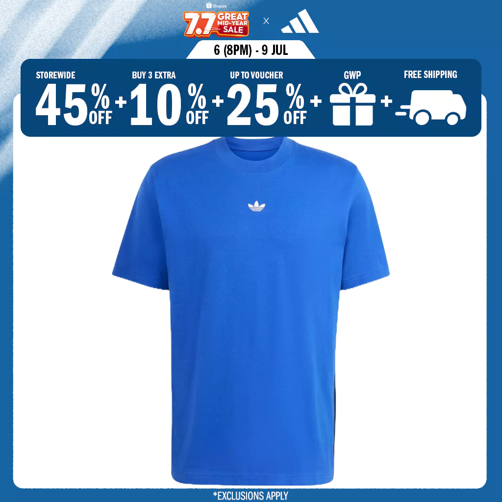 Jual adidas Lifestyle adidas Rekive Tee Men Blue IM1850 | Shopee Indonesia