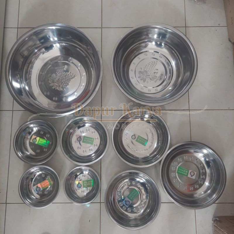 Jual Baskom Stainless Terlengkap & Harga Terbaru Juli 2026 | Shopee ...
