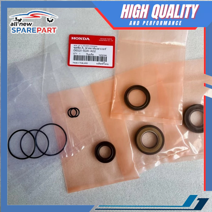 Jual Seal Kit racksteer Honda 06531-SDA-A02 Honda New Accord Cm5 Accord ...