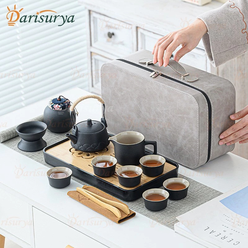 Jual Tea Set Gift Set Hampers Kado Murah Souvenir Chinese Tea Pot Set ...