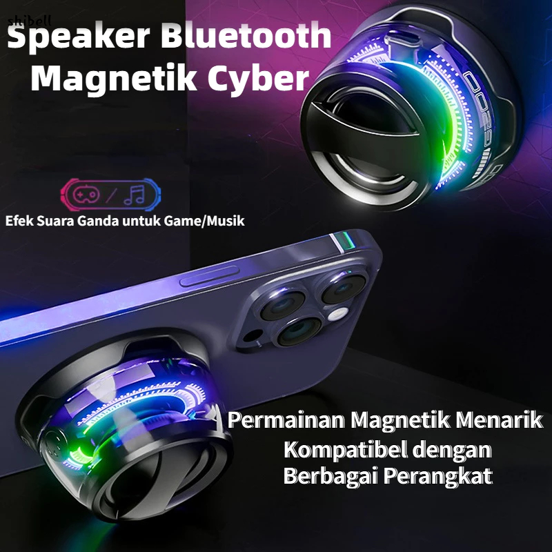 Jual Speaker Bluetooth Mini Magnetik, Portable Suara Jernih, Bass Kuat ...