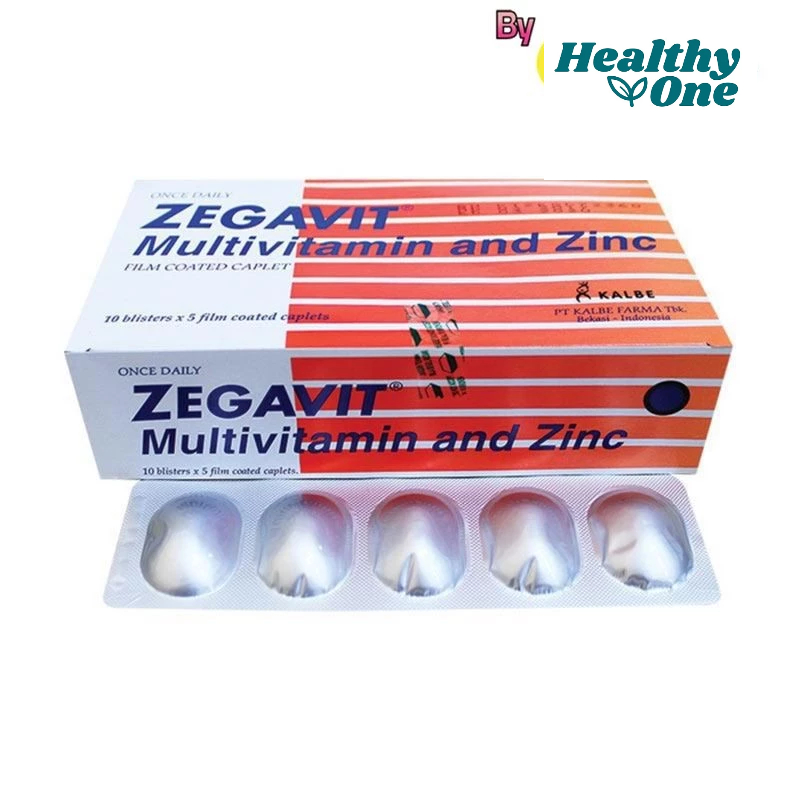 Jual ZEGAVIT 1 BLISTER ISI 6 KAPLET/ MULTIVITAMIN | Shopee Indonesia