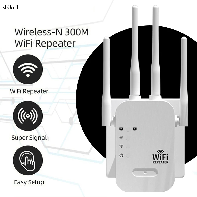 Jual 1200Mbps dual-band 2.4G, penguat sinyal WiFi penguat router ...
