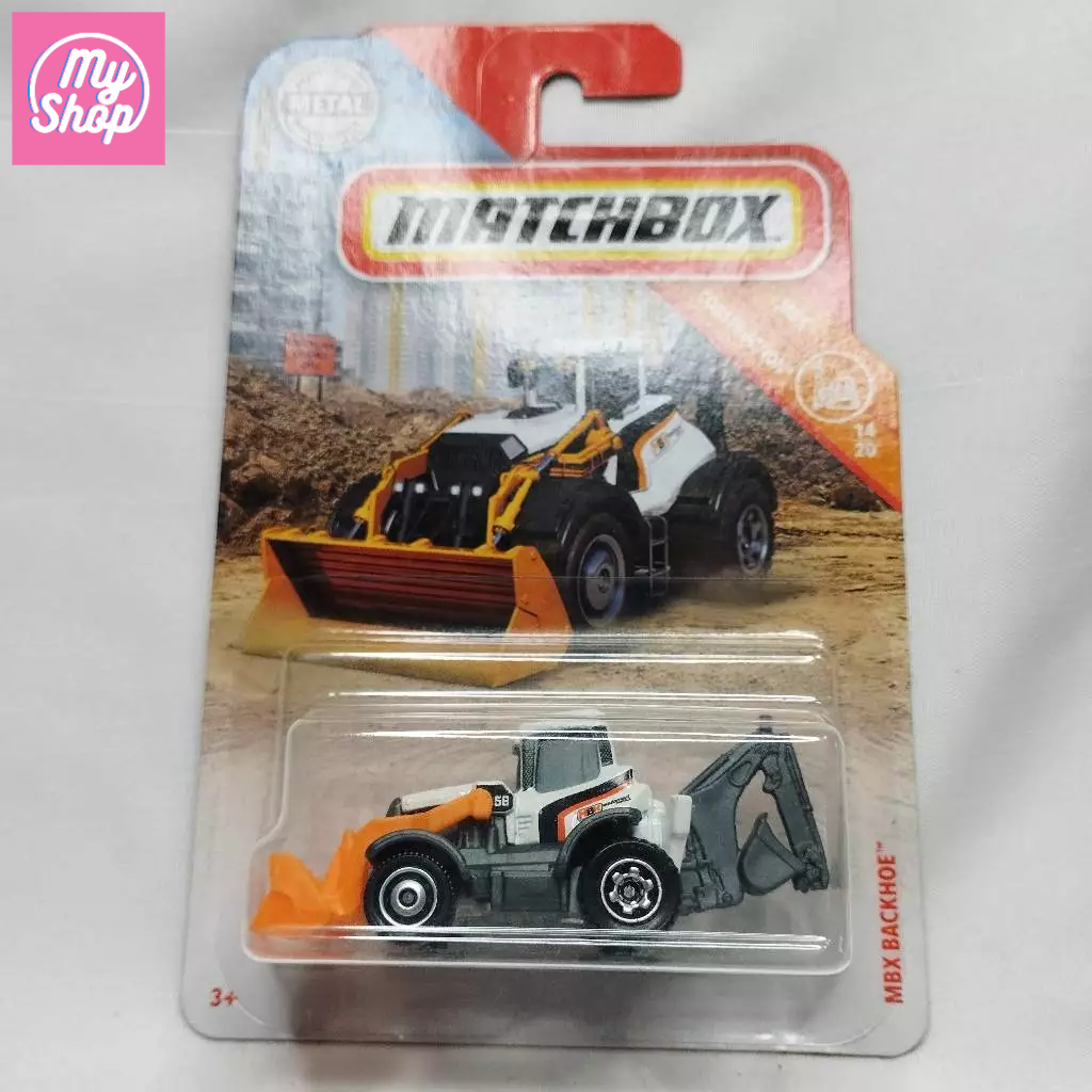 Jual Matchbox MBX Backhoe | Shopee Indonesia