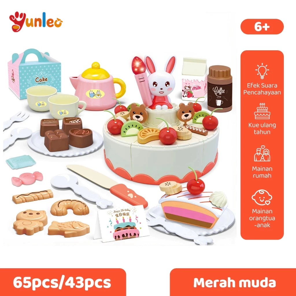 Mainan Kue Ulang Tahun Potong Kue - 1