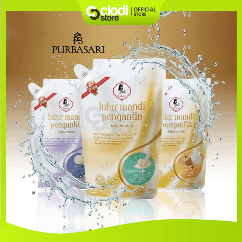 Jual PURBASARI Lulur Mandi Pengantin 500g Series Lulur Mandi Purbasari ...