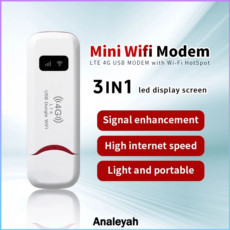 Jual Modem Wifi 4G Wingle USB Mifi All Operator Router LTE USB Portable ...