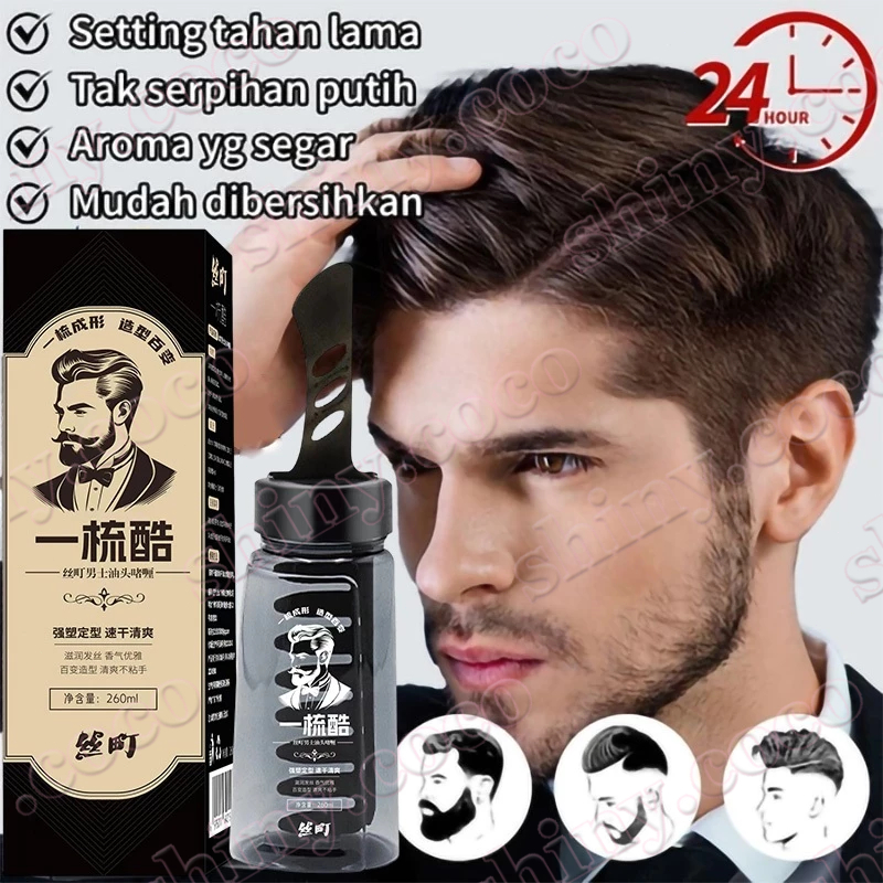 Jual Minyak Rambut Pria 260ml Hair Spray Rambut Tahan Lama Tahan Lama ...