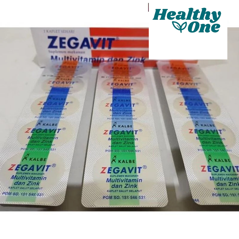 Jual ZEGAVIT 1 BLISTER ISI 6 KAPLET/ MULTIVITAMIN | Shopee Indonesia