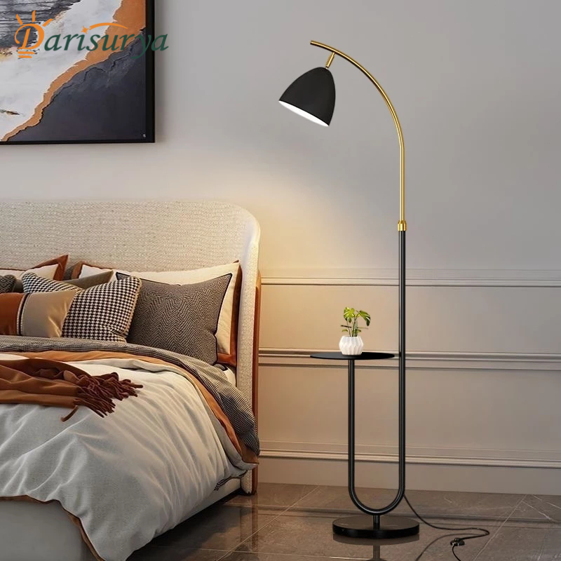 Jual Standing Lamp Floor Lamp Shelf Rack Lampu Lantai Rak Ruang Tamu ...