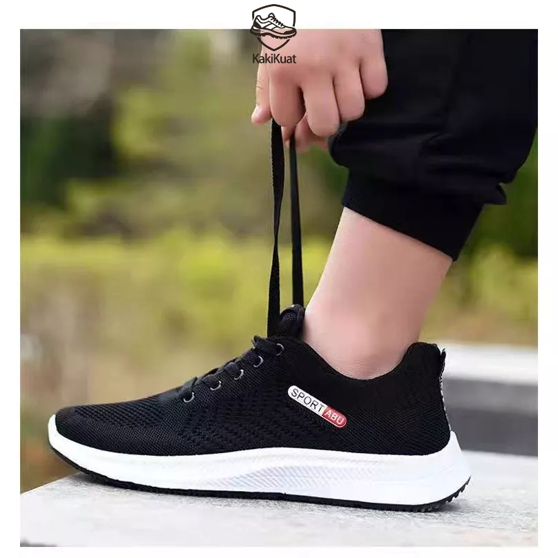 Jual Kuat Sepatu Pria Baru Berbahan Mesh Bernapas Sepatu Kasual ...
