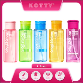 Kotty Kosmetik GLAD2GLOW Micellar Water Series Cherry Blossom Mugworth Acne Yuja VitC Glow