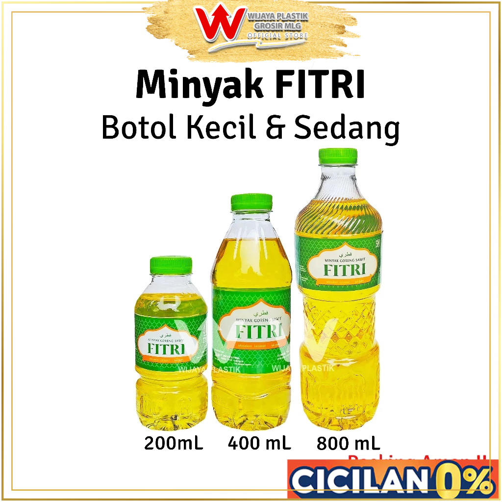 Jual [PROMO] Minyak BOTOL Mini [FITRI] 200 400 500 800 mL 1L 5L ...