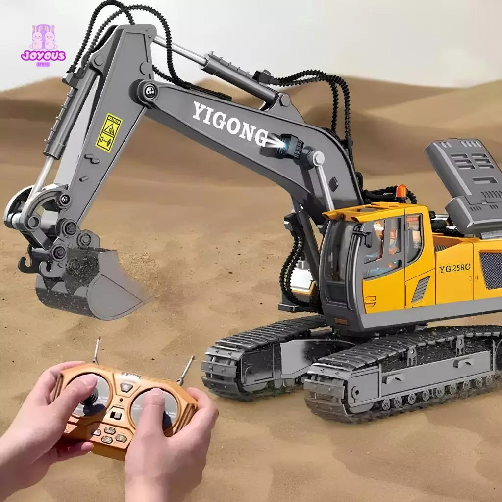 Jual Excavator Remote Control YIGONG 11CH 2.4GHZ RC Ekskavator Mainan ...