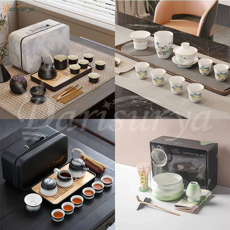 Jual [Garansi&COD] Tea Set Gift Set Hampers Kado Murah Souvenir Chinese ...
