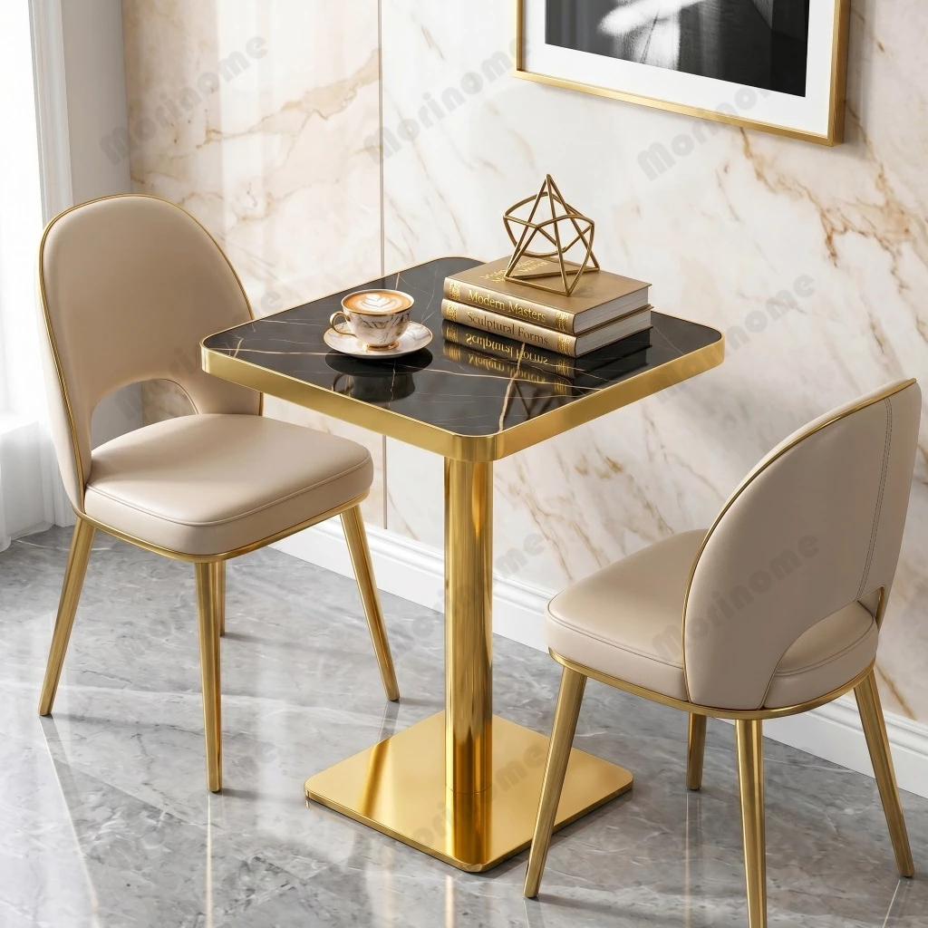 Jual COD Meja Bar Cafe Meja Makan Bundar Persegi Minimalis Modern 60cm ...