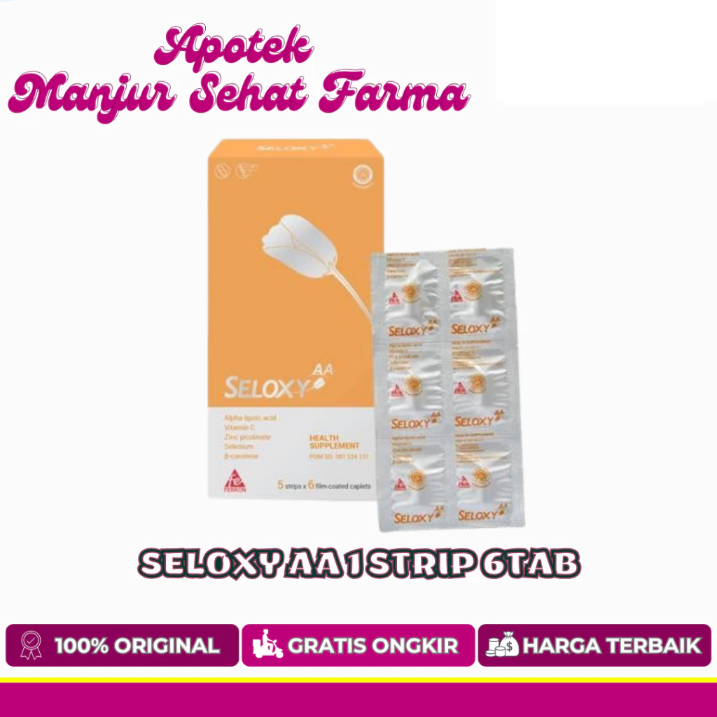 SELOXY AA 1 STRIP 6 TABLET