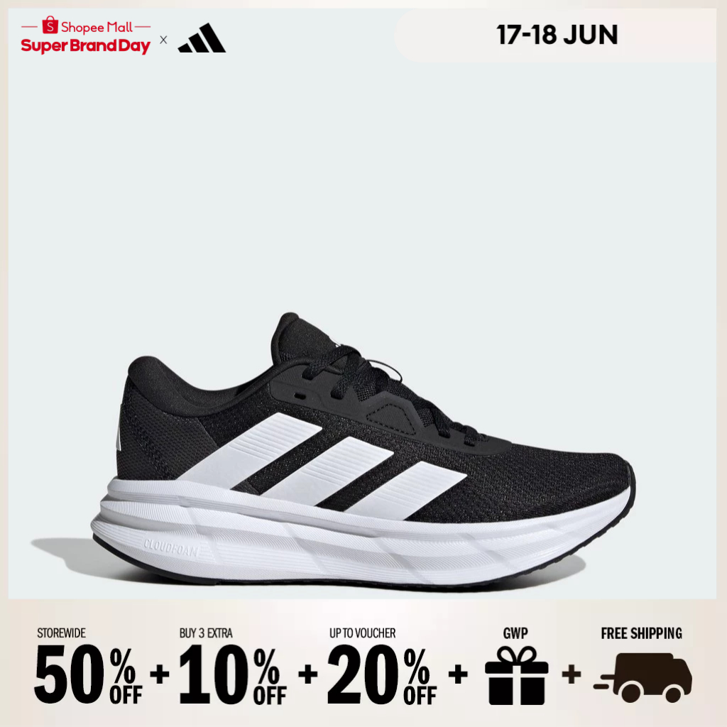 Jual adidas Running Galaxy 7 Running Shoes Women Black ID8765 | Shopee ...