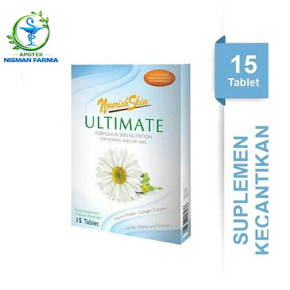Jual NOURISH SKIN ULTIMATE @15 TABS | Shopee Indonesia