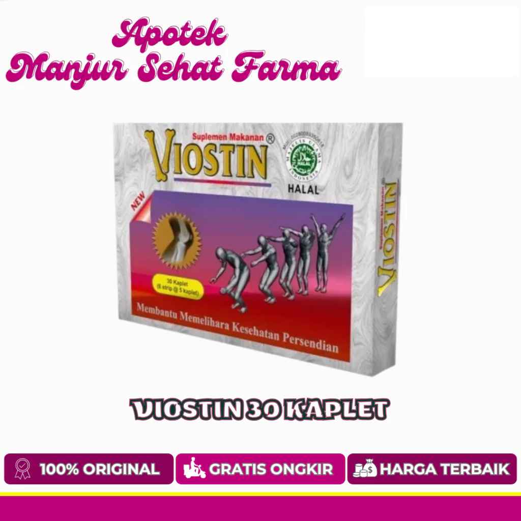 Jual VIOSTIN 1 BOX ISI 30 KAPLET | Shopee Indonesia