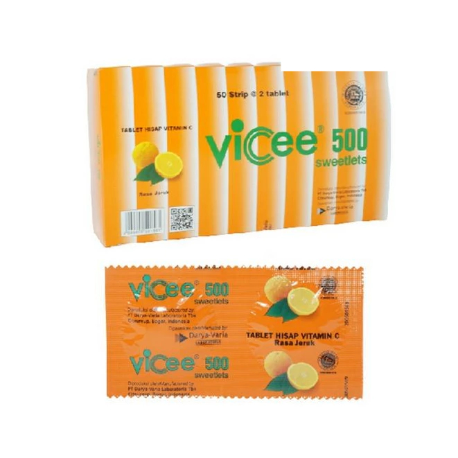 Jual VICEE ORANGE 1 STRIP 2 TABLET | Shopee Indonesia