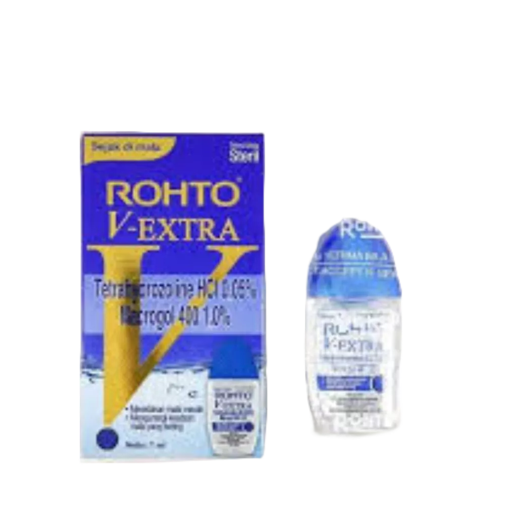 Jual ROHTO V-EXTRA TETES MATA 1 BOTOL @ 7 ML | Shopee Indonesia