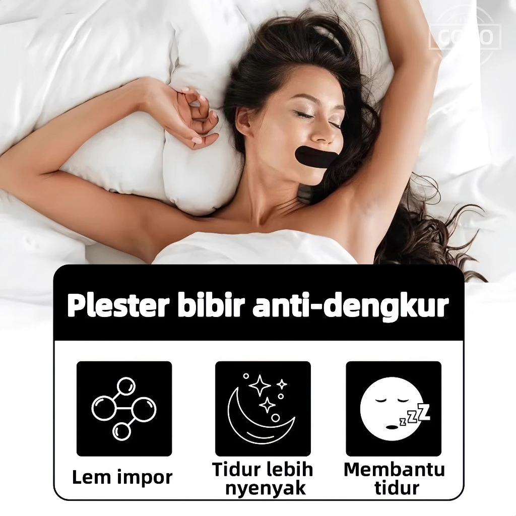Jual [READY] 30 Pcs Tidur Strip/Sleep Mouth Strips Adults Sleep ...