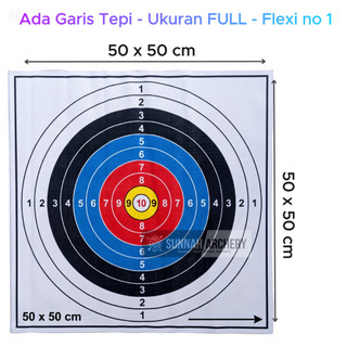 Jual Lembar Print Target sasaran target panahan | Shopee Indonesia