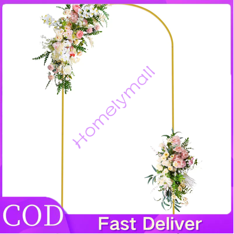 Jual [Ready] Standing Besi Oval Dekorasi wedding atau tunangan standing ...