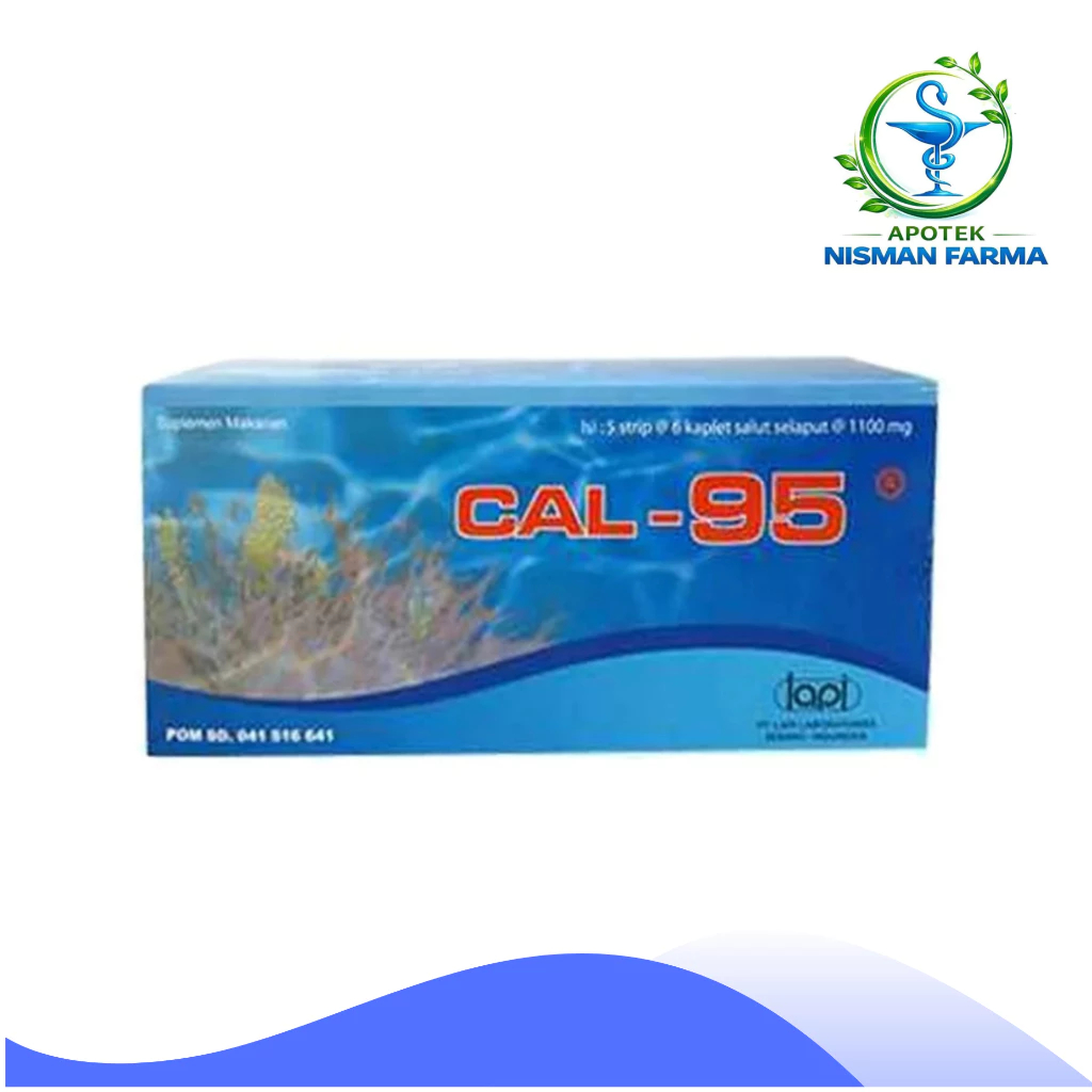 Jual CAL-95 5 STRIP @6`S @1100MG | Shopee Indonesia