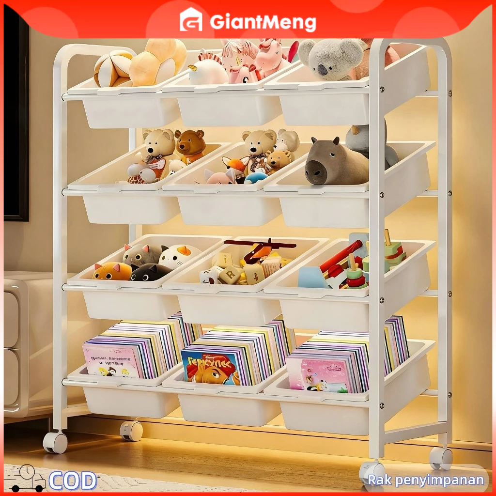 Jual GiantMeng-Rak Penyimpanan Berlapis,Rak Mainan Anak,Rak Display ...