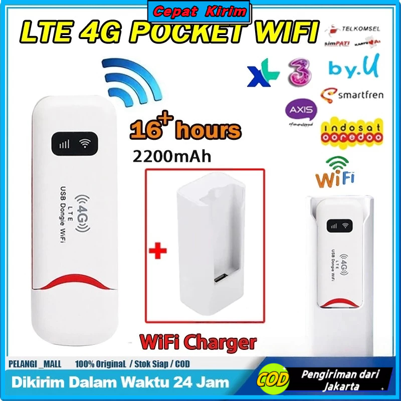 Jual [Ready Stock] Modem WIFI USB 4G Dukungan Semua Operator Kartu SIM ...