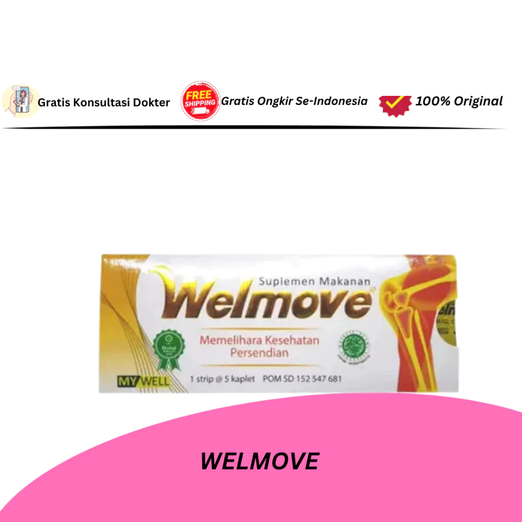 Jual WELMOVE 1 STRIP ISI 5 TABLET | Shopee Indonesia