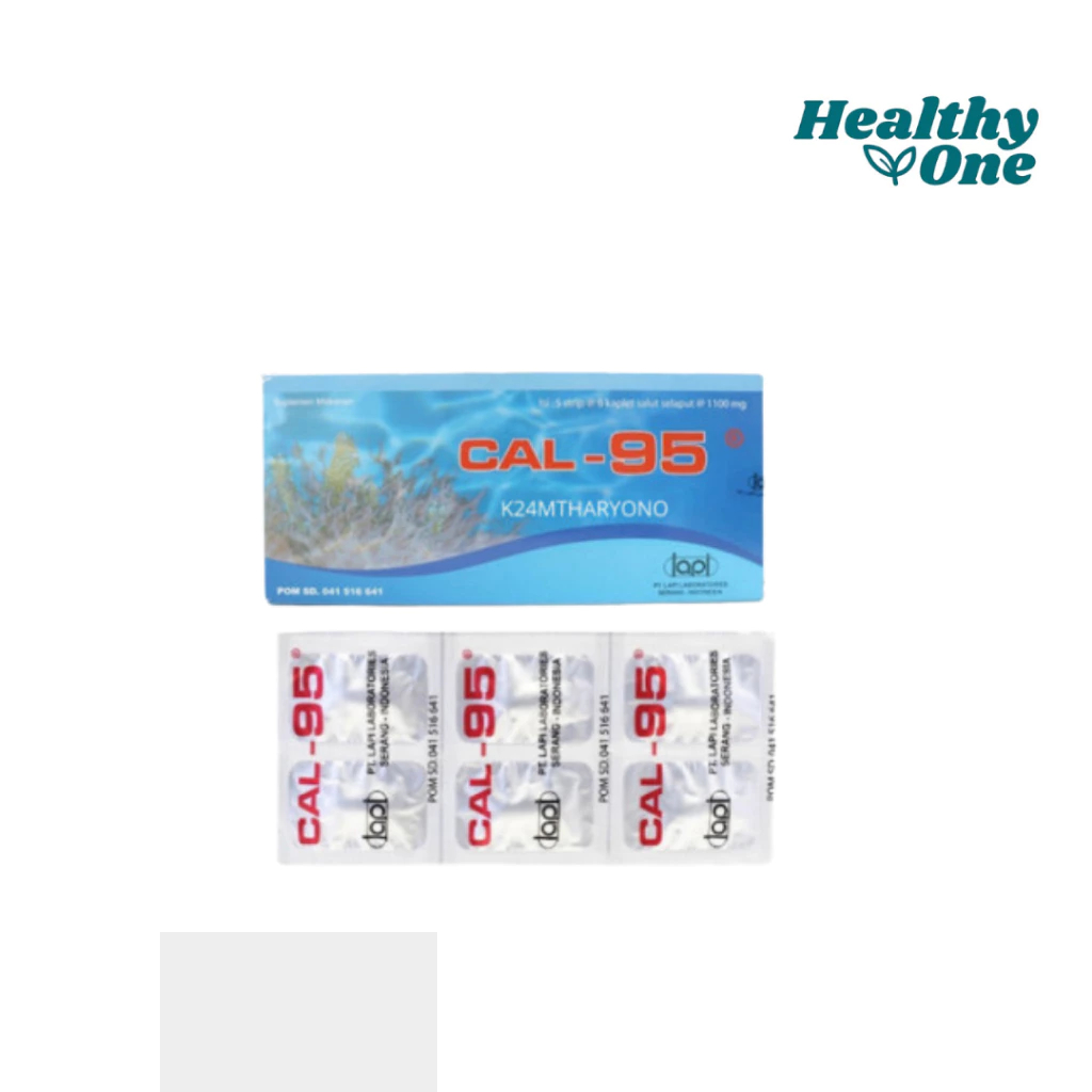 Jual CAL-95 SUPLEMEN TULANG 1 STRIP 6 CAPLET | Shopee Indonesia